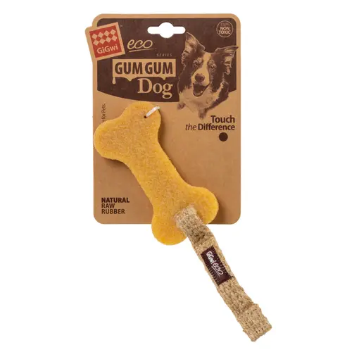 GiGwi Gum Gum Гумова кістка мала іграшка для собак 24 см (4823089352169)