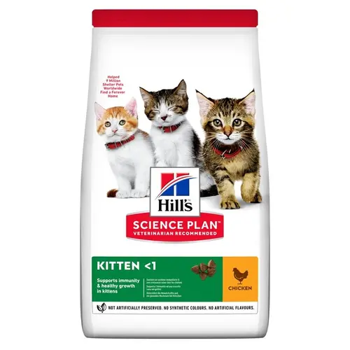 Hill's Science Plan Feline Kitten СУХИЙ КОРМ Супер-преміум кошенята (з куркою) 1.5 кг
