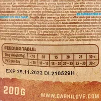 Carnilove Semi Moist с сардиной и диким чесноком лакомство для собак 200 г (8595602528899)  - фото 2