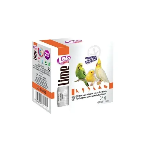 Lolopets крейда для птахів 40 г - з мушлями (5904479720566)