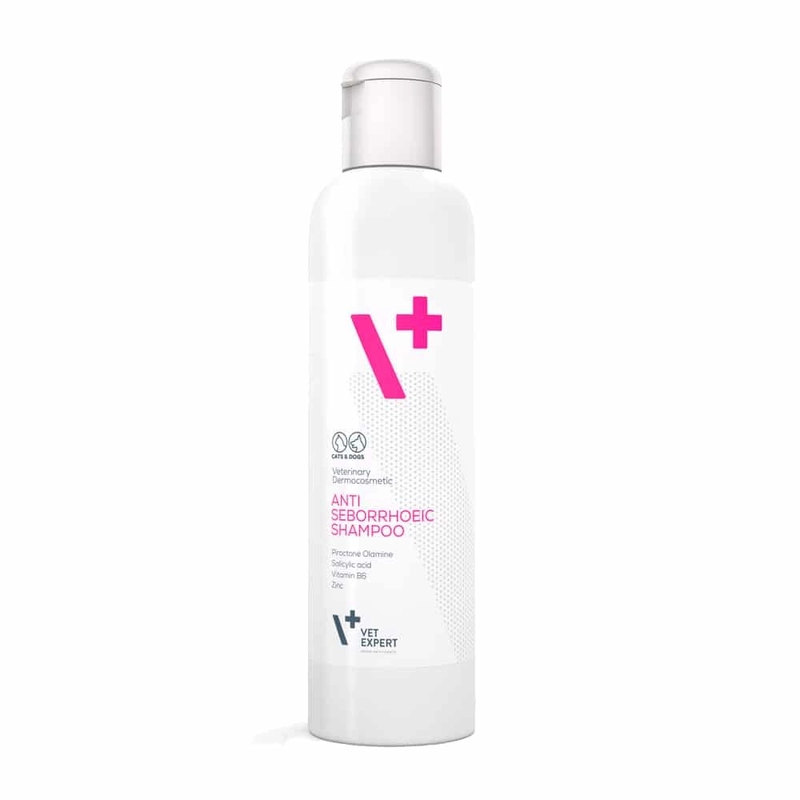 Vet Expert Antiseborrhoeic Shampoo шампунь антисеборейний для котів і собак 250 мл (5901891240542) 