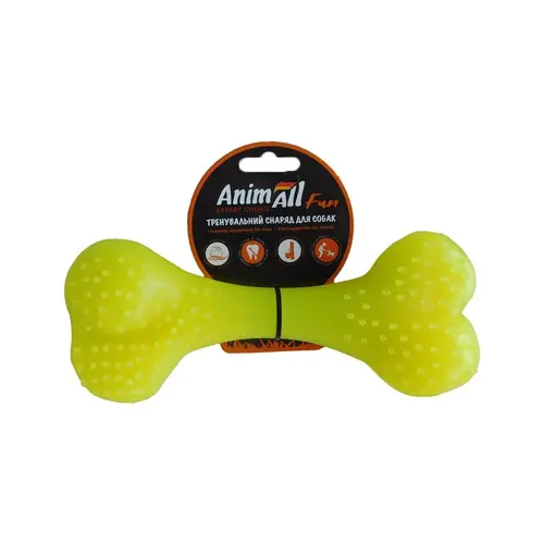 AnimAll Fun Кістка іграшка для собак 25 см - жовта (2000981177904)