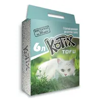KOTIX TOFU Classic наповнювач для котячого туалету 6 л - соєвий, без аромату (6972345440022) 