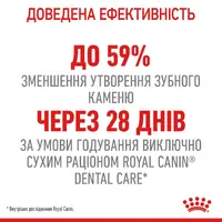 Royal Canin Dental Care сухий корм для котів для запобігання зубному нальоту 400 г (3182550717175)  - фото 3