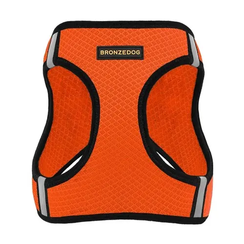 BronzeDog Mesh Vest шлея для собак S - з 3D сітки, помаранчева (2007033026449)