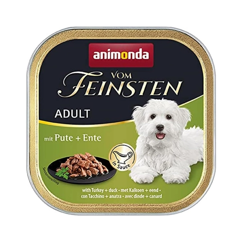 Animonda Vom Feinsten Turkey & Duck ADULT ВОЛОГИЙ КОРМ Premium собаки (з індичкою і качкою) 150 г 