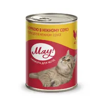 Мяу! ВОЛОГИЙ КОРМ Економ коти (з куркою) 415 г 