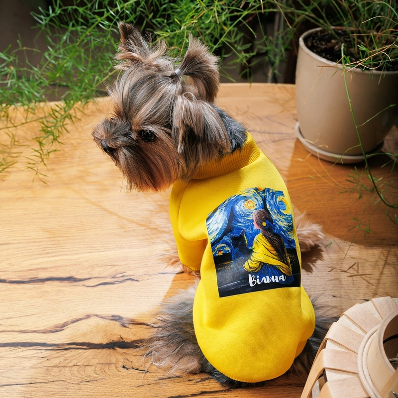Pet Fashion толстовка для собак M - з малюнком Вільна (4823082431335)  - фото 2