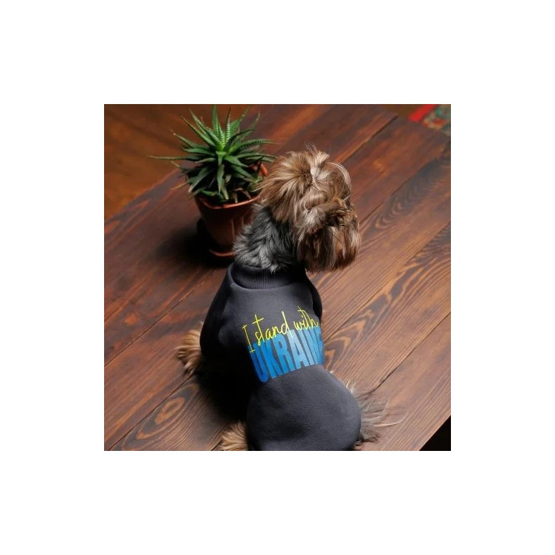 Pet Fashion I stand with толстовка для собак M (4823082431373)  - фото 2