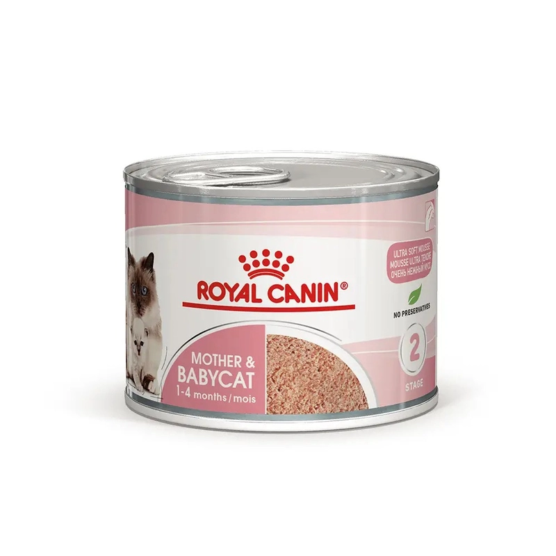 Royal Canin Babycat Instinctive Cans ВОЛОГИЙ КОРМ Супер-преміум коти (у період лактації та новонароджених кошенят) 195 г 