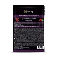 Savory For Sterilised Cats ВОЛОГИЙ КОРМ Холістік коти (з ягням та журавлиною) 85 г  - фото 1
