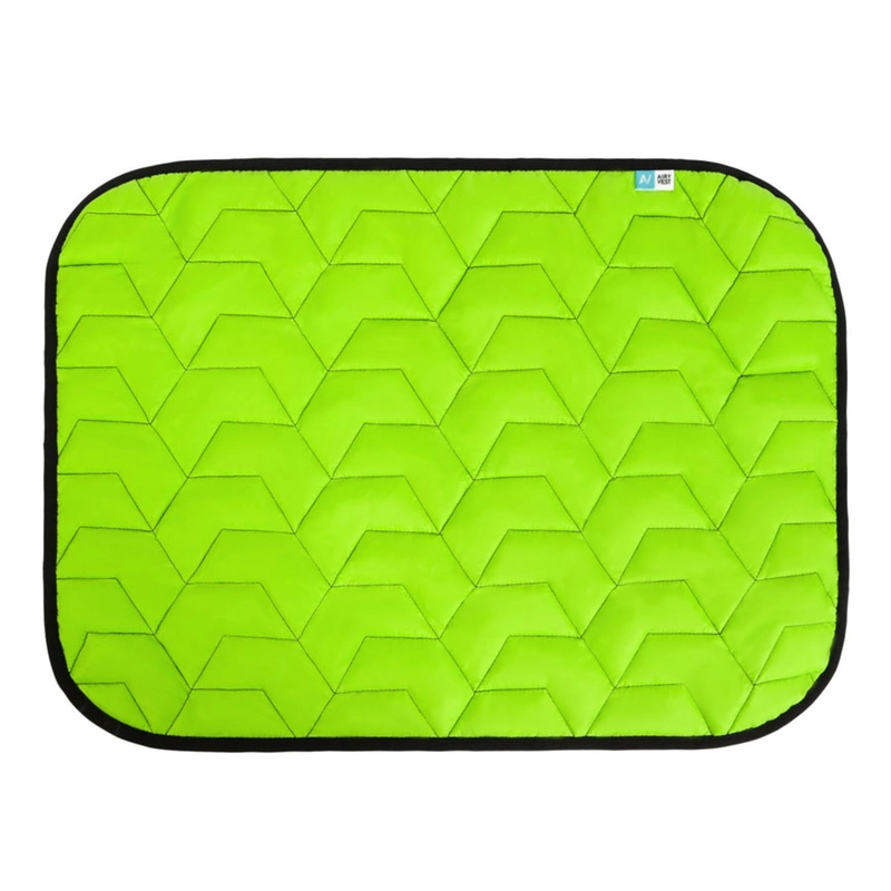 AiryVest підстилка для собак 80х55 см - салатово–чорна (4823089311845) 