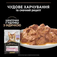 Purina Pro Plan Delicate Digestion Nutrisavour ВОЛОГИЙ КОРМ Холістік коти (з чутливим травленням) 85 г  - фото 2