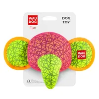 WAUDOG Fun Слон іграшка для собак 20х14 см - рожева (4823089348629) 