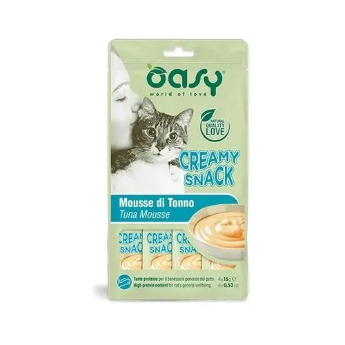 Oasy Сreamy лакомство для кошек 15 г - с тунцом (8054329510742)