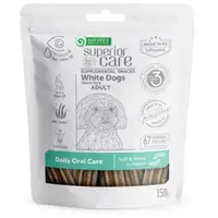 Natures Protection Superior Care White Dogs Grain Free Daily Oral Care ADULT Insect ЛАСОЩІ Холістік собаки (з комахами) 150 г 