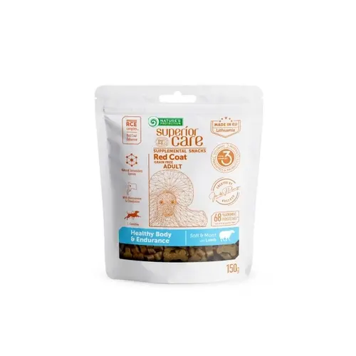 Nature's Protection SC Red Coat Grain Free Gums&Oral Care with Insects Junior лакомство для щенков 150 г (4771317476609)