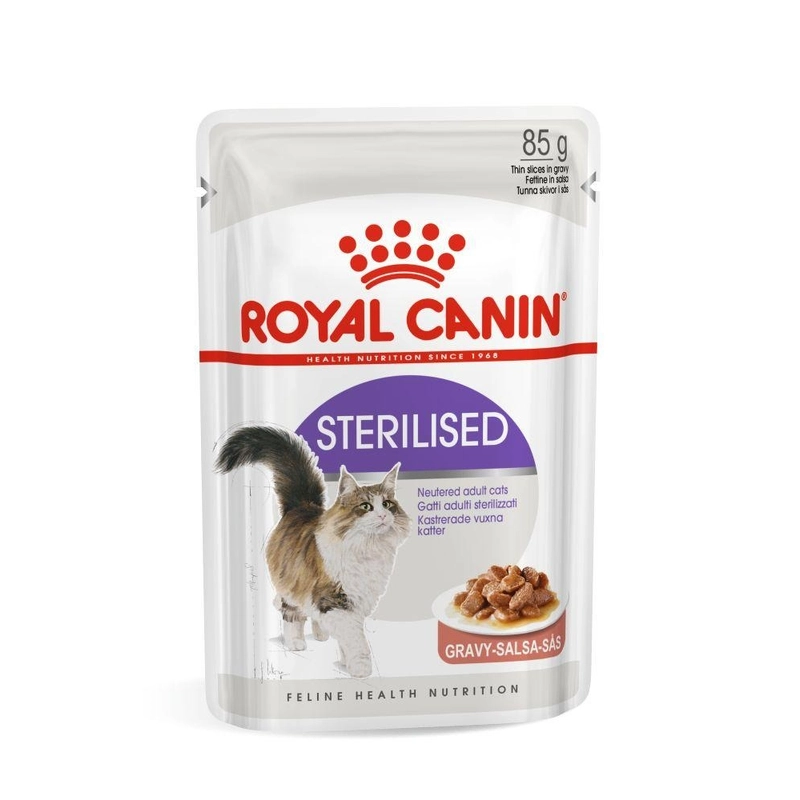 Royal Canin Sterilised Gravy ВОЛОГИЙ КОРМ Супер-преміум коти (для стерилізованих) 85 г 