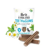 Brit Dental Stick Teeth&Gums ЛАСОЩІ Супер-преміум собаки (ромашка і шавлія) 251 г  - фото 2