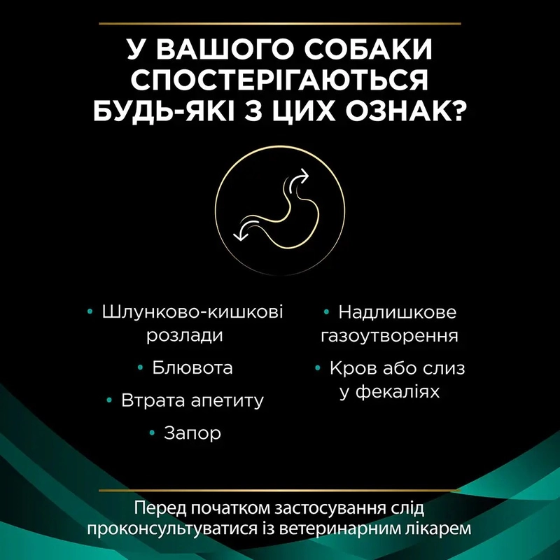 Purina Pro Plan Veterinary Diets EN Gastrointestinal сухий корм для собак дієтичний для здоров'я ШКТ 1.5 кг - з куркою (7613035159181)  - фото 3