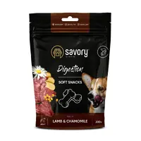 Savory Soft Snacks Lamb & Chamomile ЛАСОЩІ Холістік собаки (для покращення травлення) 200 г 
