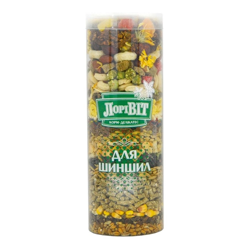 ЛоріВіт Делікатес корм для шиншил 400 г (4823094305129) 