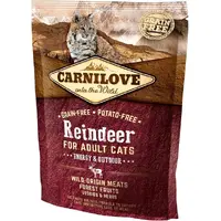 Carnilove Cat Reindeer сухой корм для кошек 400 г - оленина и кабан (8595602512263) 