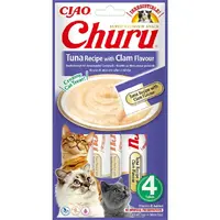 Inaba Ciao Churu ЛАСОЩІ Холістік коти (з тунцем та молюском) 14 г 