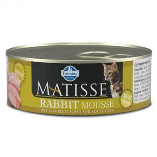 Farmina Matisse Rabbit ВОЛОГИЙ КОРМ Преміум коти (мус з кроликом) 85 г