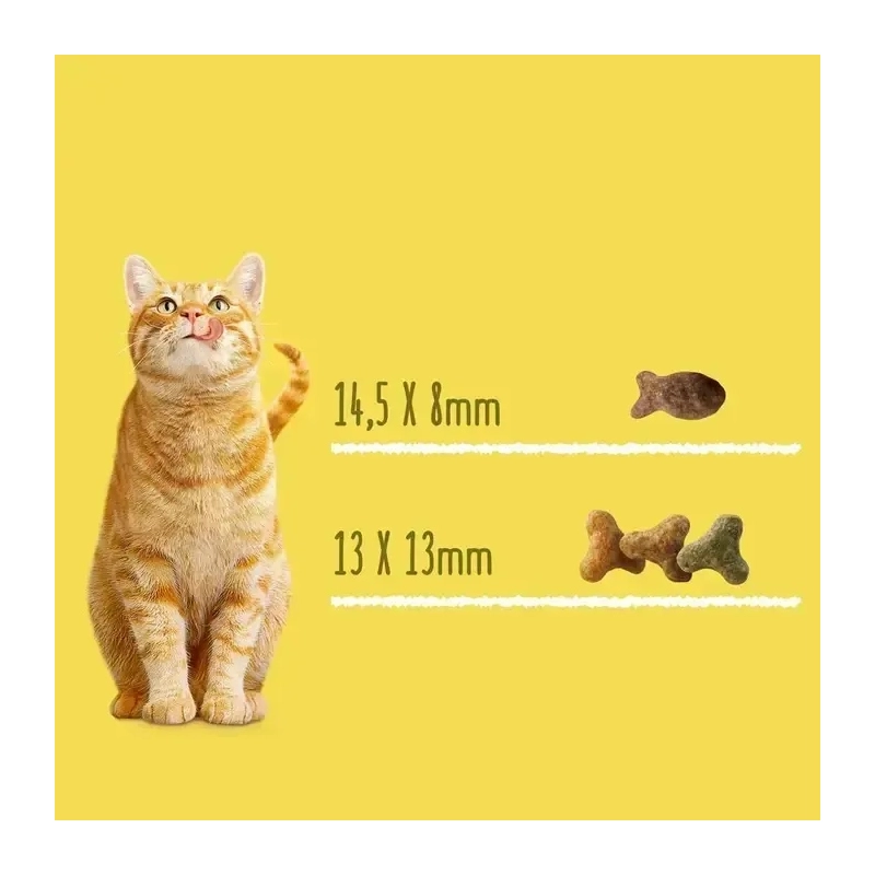 Friskies сухой корм для кошек 10 кг - с лососем и овощами (5997204515469)  - фото 1