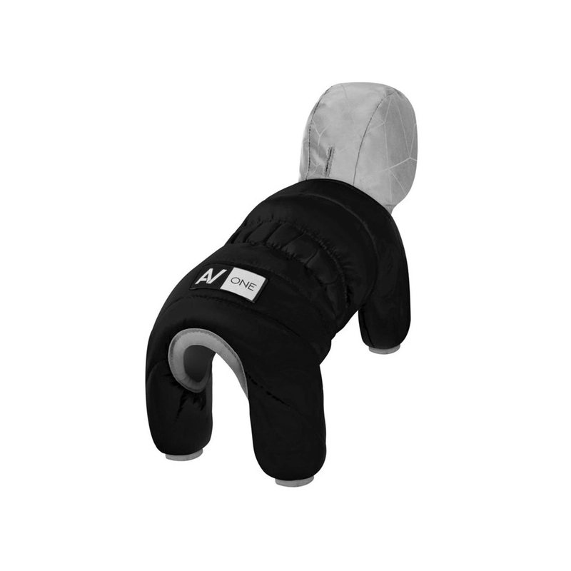 AiryVest One комбінезон для собак XS 25 - чорний (4823089309019)  - фото 1