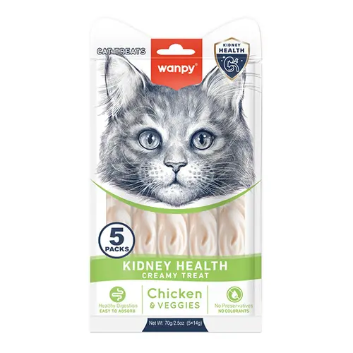 Wanpy Kidney Health Creamy Treat ЛАСОЩІ Premium коти (для здоров'я нирок) 14 г