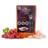 Nuevo Adult Veal&Chicken ВОЛОГИЙ КОРМ Premium коти (з яловичиною та куркою) 85 г 