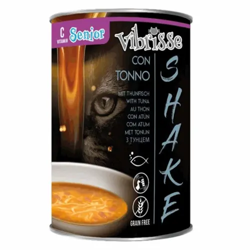 Vibrisse Senior Shake ВОЛОГИЙ КОРМ Супер-преміум коти (суп з тунцем) 135 г