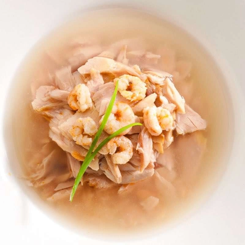 Cherie Signature Gravy влажный корм для кошек 80 г - с желтоперым тунцом и креветками (4712937600357)  - фото 2