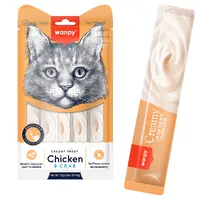 Wanpy Creamy Treat Chicken&Crab ЛАСОЩІ Premium коти (з куркою та крабом) 14 г 