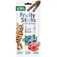 Lora Fruity Sticks ЛАСОЩІ Premium коти (з ягням та чорницею) 5 г 