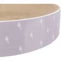 Trixie Lilly драпак-лежанка для котів 45х10 см - з котячою м'ятою, гофрокартон, світло-бузковий (4011905480145)  - фото 1