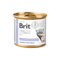 Brit Veterinary Diet Gastrointestinal влажный корм для кошек диетический при заболеваниях желудочно-кишечного тракта 200 г (8595602549856) 