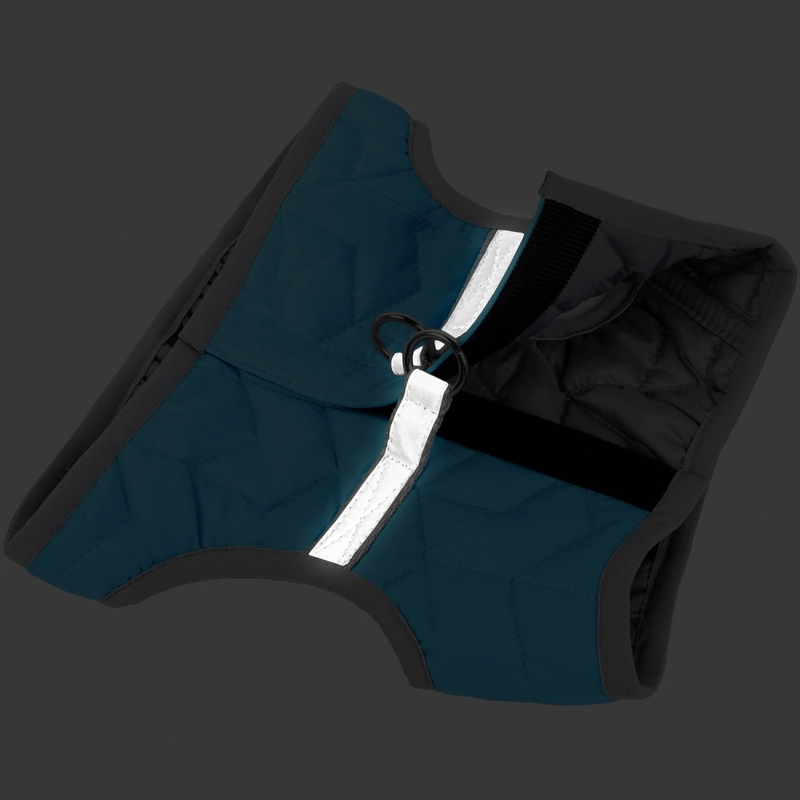 AiryVest ONE шлея для собак XS-1 - нейлонова, блакитна (4823089308586)  - фото 2