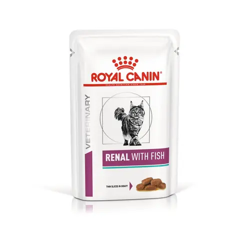 Royal Canin Renal Fish ВОЛОГИЙ КОРМ Холістік коти (для підтримки нирок) 85 г