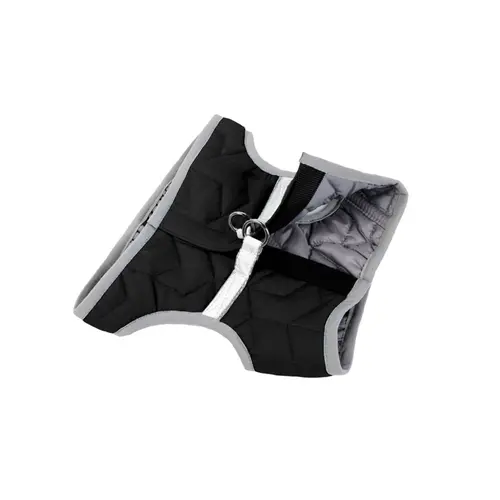 AiryVest ONE шлея для собак S-1 - нейлонова, чорна (4823089308845)