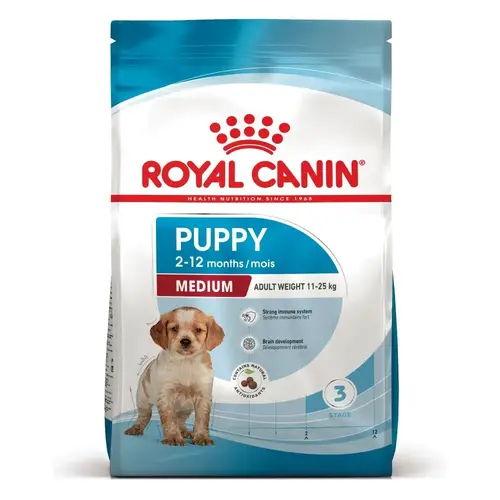 Royal Canin Medium Puppy сухий корм для цуценят середніх порід 15 кг (3182550402132)