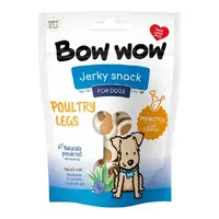 Bow Wow Снеки с курицей в виде куриной ножки лакомство для собак 80 г (8595042686135) 
