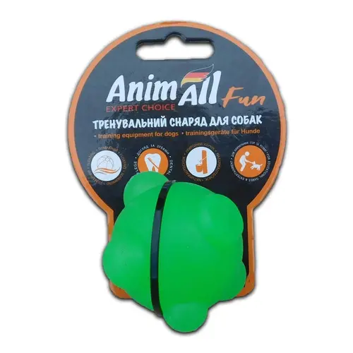 AnimAll Fun Куля іграшка для собак 5 см - зелена (2000981167332)
