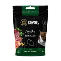 Savory Digestion Soft Snacks ЛАСОЩІ Холістік коти (для покращення травлення) 50 г 