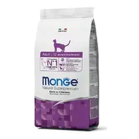 Monge Adult Natural сухий корм для котів 400 г - з куркою та рисом (8009470004985)  - фото 2