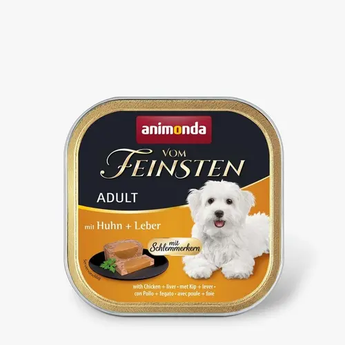 Animonda Vom Feinsten Chiken & Liver ADULT ВОЛОГИЙ КОРМ Premium собаки (з куркою і печінкою) 150 г