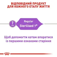 Royal Canin Sterilised 7+ сухой корм для стерилизованных кошек 1.5 кг (3182550784566)  - фото 3