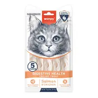 Wanpy Digestive Health лакомство для кошек с чувствительным пищеварением 14 г - с лососем и курицей (6927749871798) 